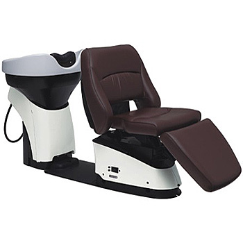 日本进口宝贝蒙 高档电动连椅式洗头盆 YUME ESPOIR