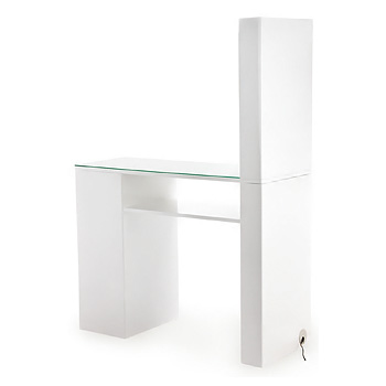 JCO锦 多功能美甲桌 集合美甲操作、储物存放、产品展示三位一体 展区配有LED灯