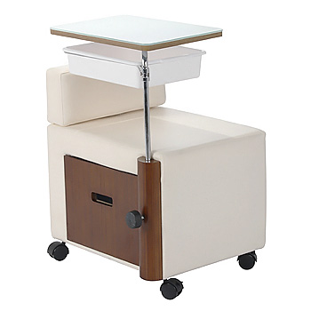 JCO锦 灵动美甲台 小巧灵活 托盘可旋转 实用性与储物功能完美结合