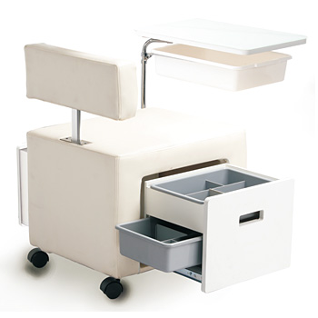 JCO锦 灵动美甲台 小巧灵活 托盘可旋转 实用性与储物功能完美结合