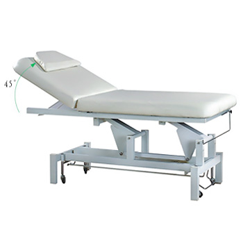 JCO锦 高档电动美容床 金属结构底座 坚固耐用 滑轮底座 灵活移动