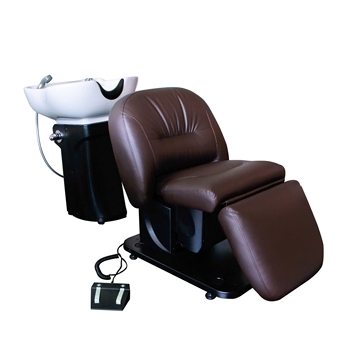 JCO锦 高档电动恒温水疗洗头床 国际化设计 脚踏控制 用途广泛