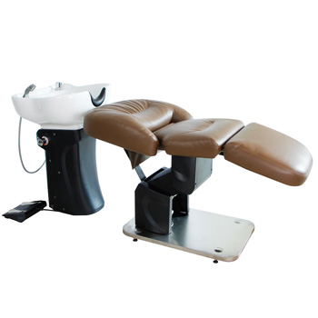 JCO锦 高档电动恒温水疗洗头床 国际化设计 脚踏控制 用途广泛